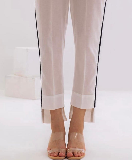 Black Line Straight Pants